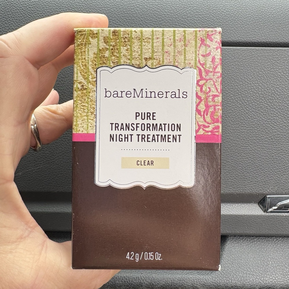 BareMinerals Pure Transformation Night Treatment Clear 4.2 g 0.15 oz  - NEW